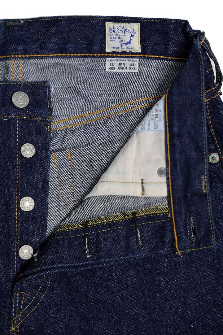 01-1050SL-81 SHORT LENGTH 105 STANDARD DENIM ONE WASH,, medium image number 4