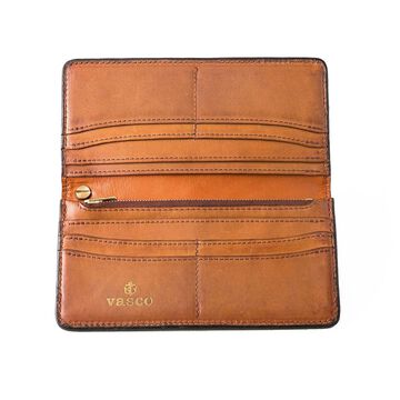VSC701 LEATHER VOYAGE LONG WALLET Cortesia-Brown,Cortesia-Brown, small image number 2