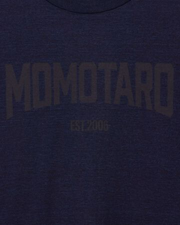MMTS6008 YARN DYED SHORT SLEEVE T-SHIRT  ALPHABET,INDIGO, small image number 7