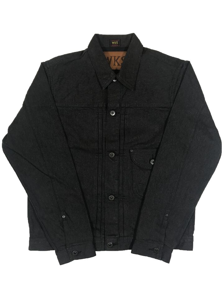 WKSCOWJKTCOTS 13 oz Cotton Serge Cowboy Jacket,, medium image number 0