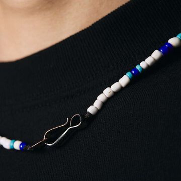 【NORTH WORKS】BR-7801W ANTIQUE BEADED NECKLACE,RED, small image number 9