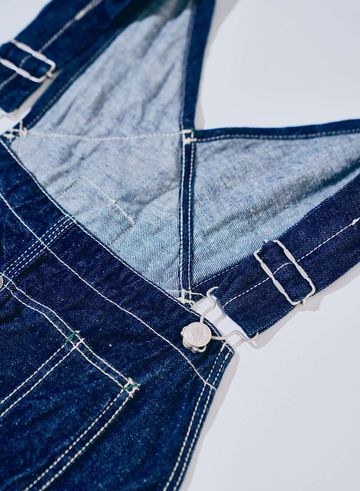 SJOVAL-SC01 10oz Samurai Cotton Denim Overalls,, small image number 6