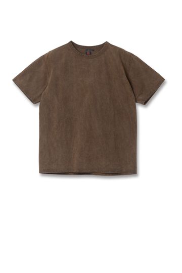 【Pre-Order】8236 Hand-Dyed Kakishibu-zome Tsuri-ami T-Shirts,KAKISHIBU, small image number 0