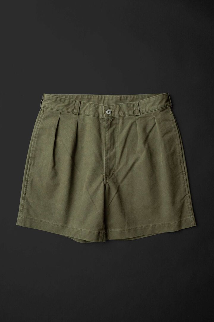 M7014RC WILD DUCK  CANVAS SHORT (OLIVE),DARK OLIVE, medium image number 0