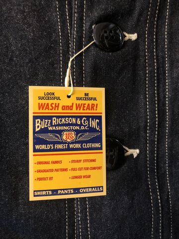 Lot No. BR11703 / U.S. NAVY DENIM GAS PROTECTIVE PARKA,, small image number 7