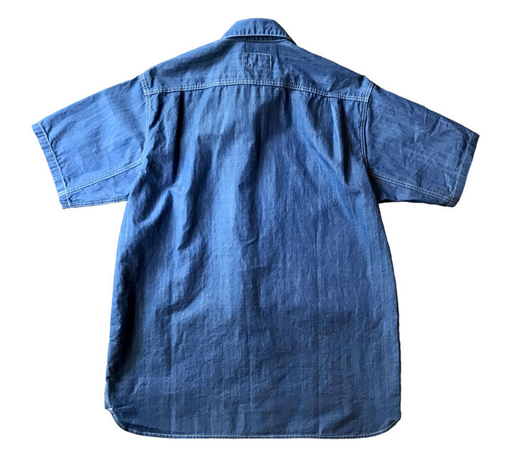 GZ-JWSS-3104 Work S / S shirt(Chambray),, medium image number 1