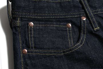 1604 14.5oz WAIST OVERALLS DIRT DENIM,, small image number 6