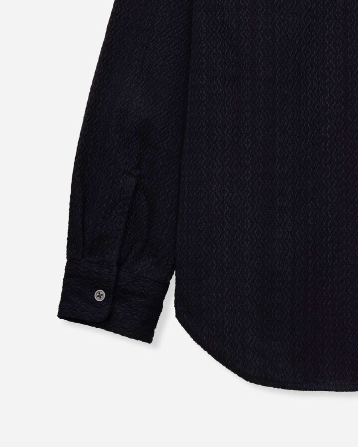 MXLS1040 SASHIKO WORK SHIRT,INDIGO, medium image number 3
