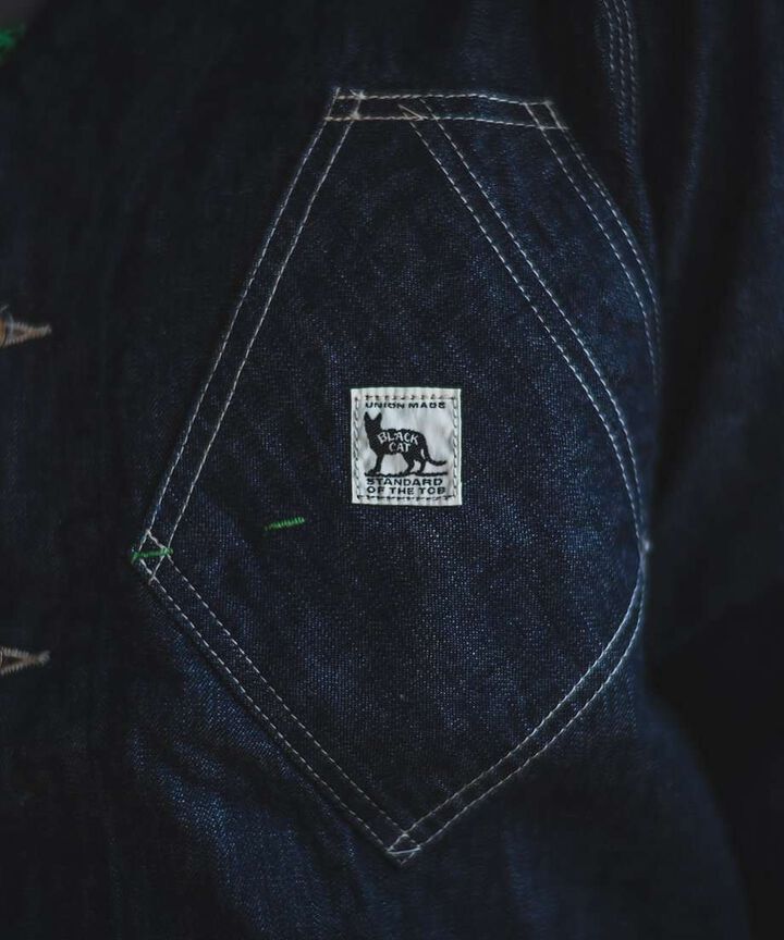 TCB 10OZ Black Cat Engineer Jacket,, medium image number 4