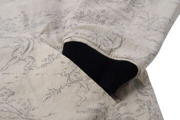 【Pre-Order】4639 Choju Giga Souvenir Jacket,BLACK x IVORY, small image number 5
