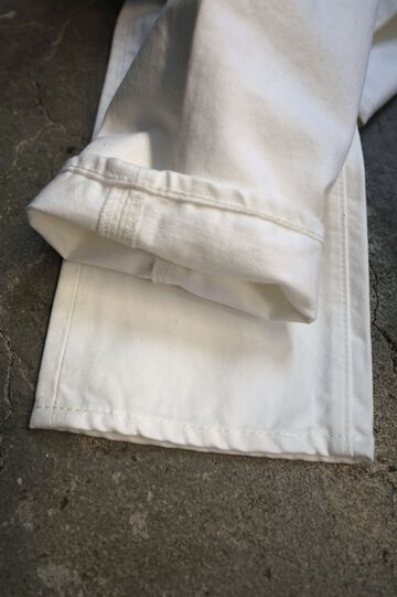 01-1050W-69 90s 5POCKET White Denim,, small image number 4