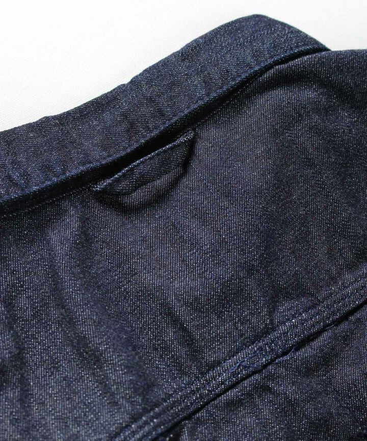 MZOP0104 8 ounces Going to Battle Label denim dress,, medium image number 8