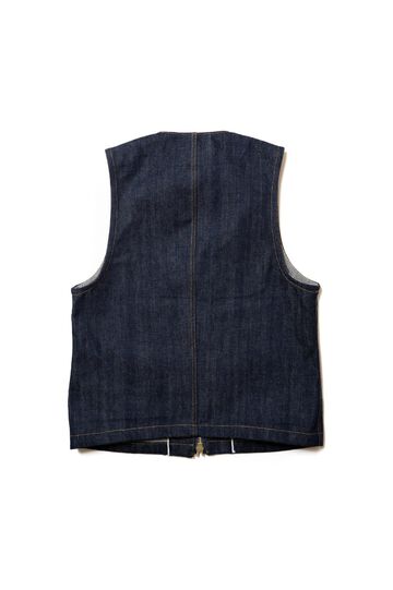 XX602Z (000) "XXXX-EXTRA" ZIP UP VEST 15.8OZ ORGANIC COTTON-Non Wash-XL,, small image number 1