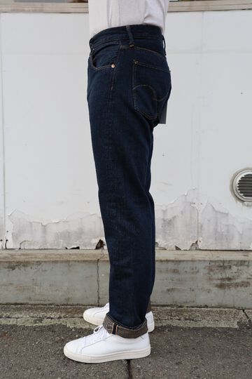 ONI-510-SHMKIWAMI-BE 16oz Natural Indigo Rope Dyed Denim Topping with Beige Semi-Handmade Straight-One Washed-29,, small image number 8