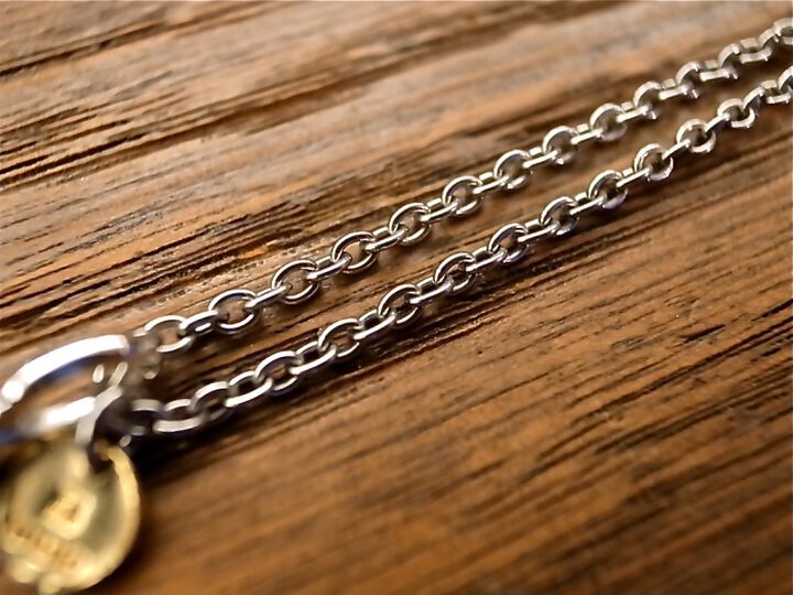 13AH-113 Large Feather Necklace -tarnish-,, medium image number 5