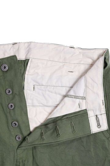 ONI737-SVC  9.5oz Selvedge Chino Trousers,KHAKI BEIGE, small image number 10