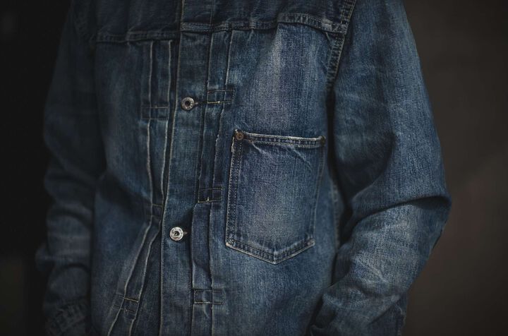 TCBS40SVTJKT Vintage Washed S40's Jacket,, medium image number 6