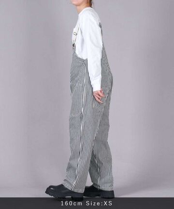 JBPT1022 ZIP FRONT OVERALL【WOMEN'S】,HICKORY, small image number 1