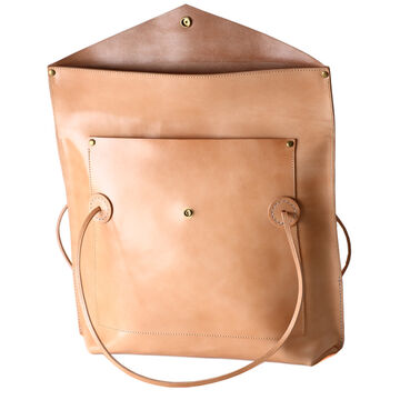 PAILOT RIVER OVNM-BFS (REDMOON) Bag OVNM-BFS (Oil Leather Black, Oil Leather Red Brown, Oil Leather Dark Brown, Saddle Leather Natural),SADDLE LEATHER NATURAL, small image number 3