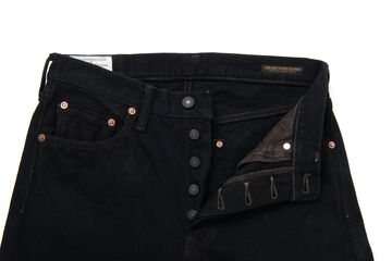 SP-120 18oz 45th AMAMI DOROZOME x INDIGO Jeans Regular Straight,DARK BROWN, small image number 2