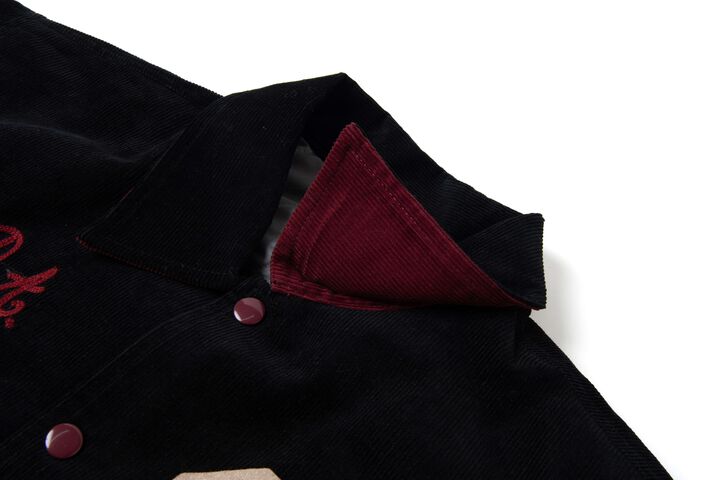 4626 Corduroy Stadium Jacket,BROWN, medium image number 5