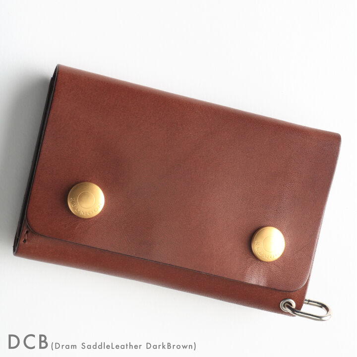 TW01-MID "MID LINE" Short Wallet TW01-MID,DRAMSUDDLELEATHER NATURAL, medium image number 3