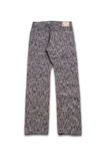 GZ-15SLSTSK-BKGY 15oz Kase Dyed Slim Jeans Black Gray,, small image number 0