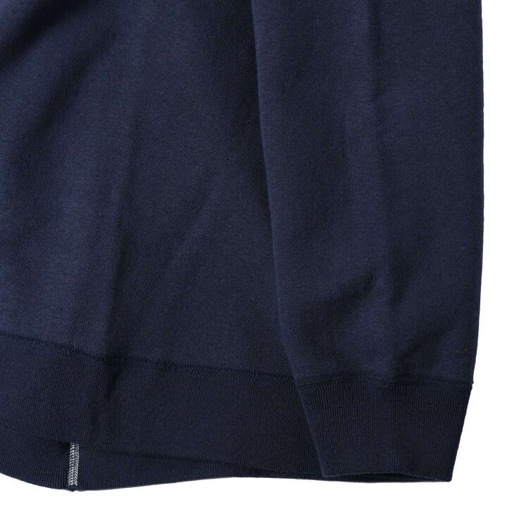 BR4932N TSURI-AMI SWEAT RAGLAN PULL OVER PARKA-NAVY-M,NAVY, medium image number 7