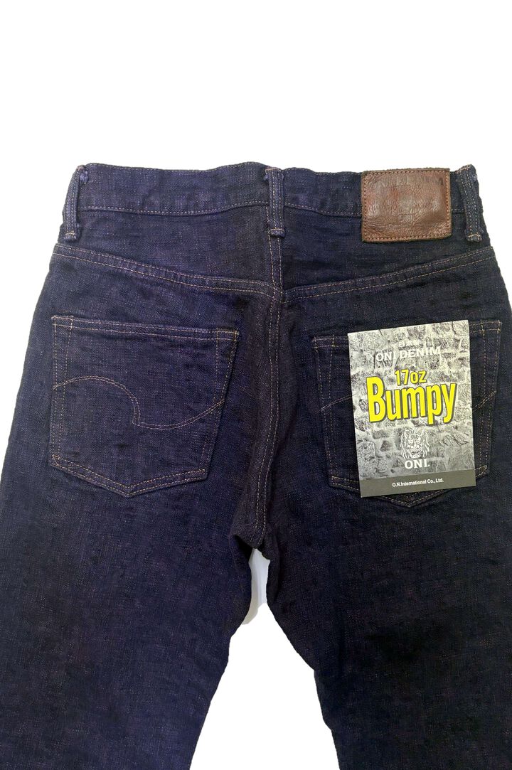ONI-277Bumpy-紫 (Purple) 17oz Bumpy Denim Just Right Straight,, medium image number 3