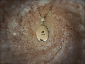 17AAS-105 Small Mary Necklace -Onyx-,, small image number 1