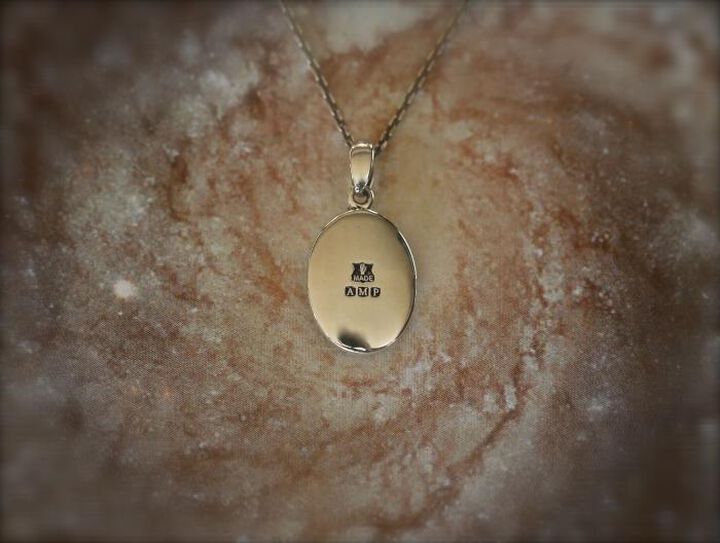 17AAS-105 Small Mary Necklace -Onyx-,, medium image number 1