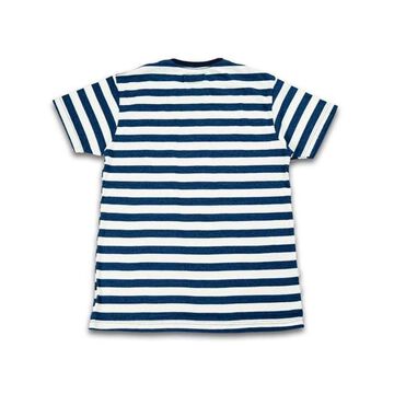 GZ-IDTC-25 Indigo Crew Neck T-shirt,WHITE, small image number 1