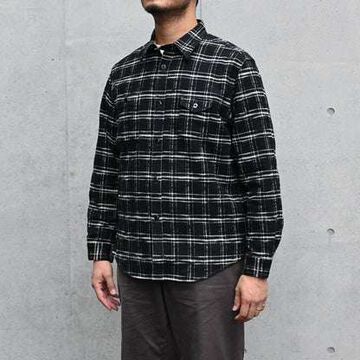 TR25AW-401 Machine Age Check Shirt,SALMON, small image number 9