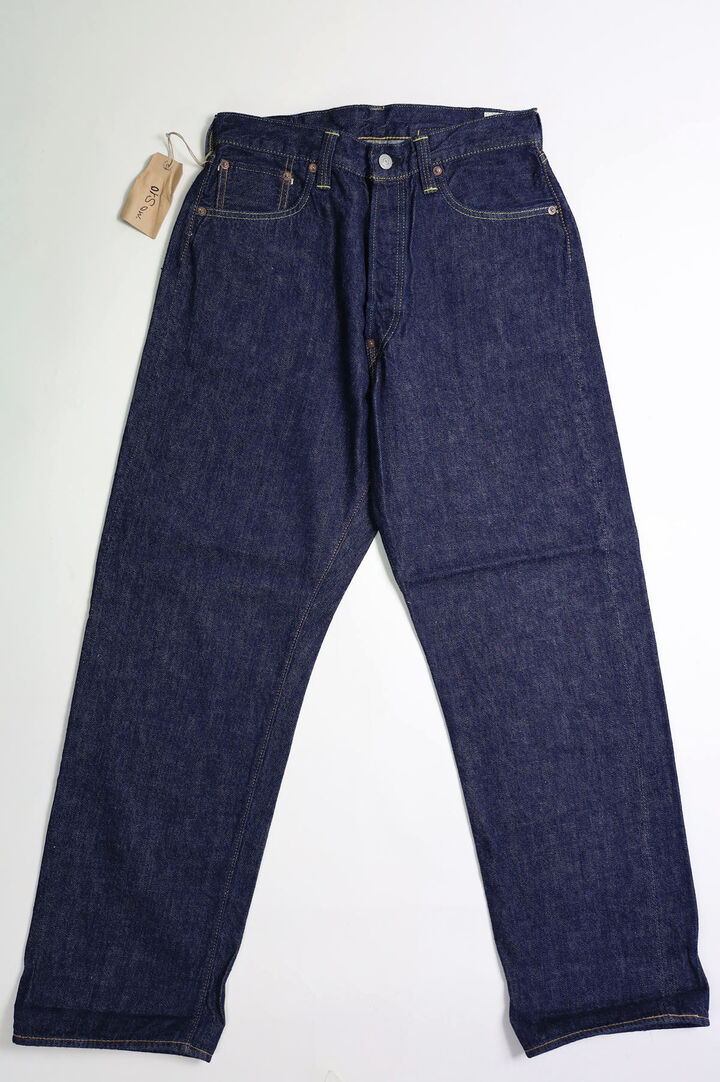 01-1011 GRAND DAD'S FIT DENIM PANTS  (ONE WASH),, medium