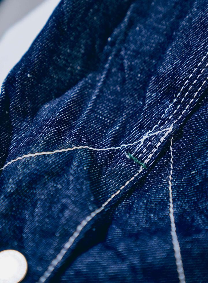 SJCA-SC01 10oz Samurai Cotton Denim Coverall,, medium image number 8
