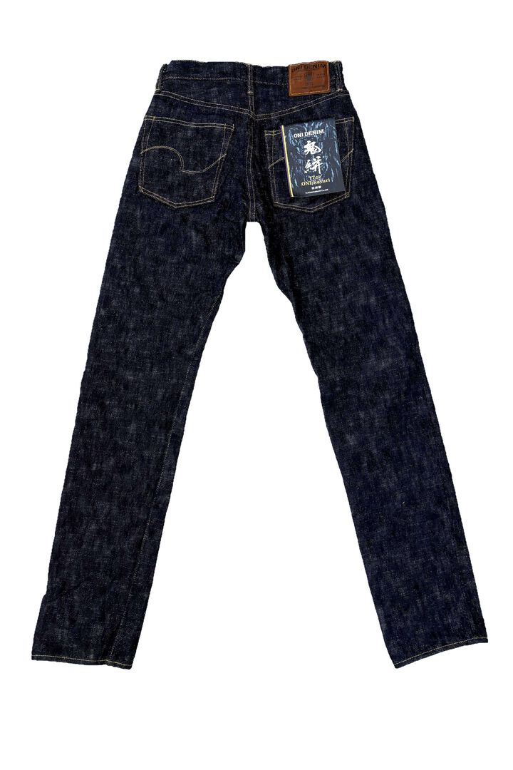 ONI246-KASURI 17oz ONI Kasuri Denim Neat Straight,, medium image number 10