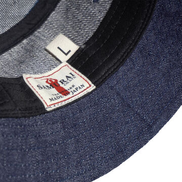 SJ401BH-RD RANDOM DENIM BUCKET HAT-XL,, small image number 3