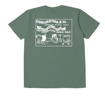 8235 US Cotton Standard Print T-shirts,WHITE, small image number 4