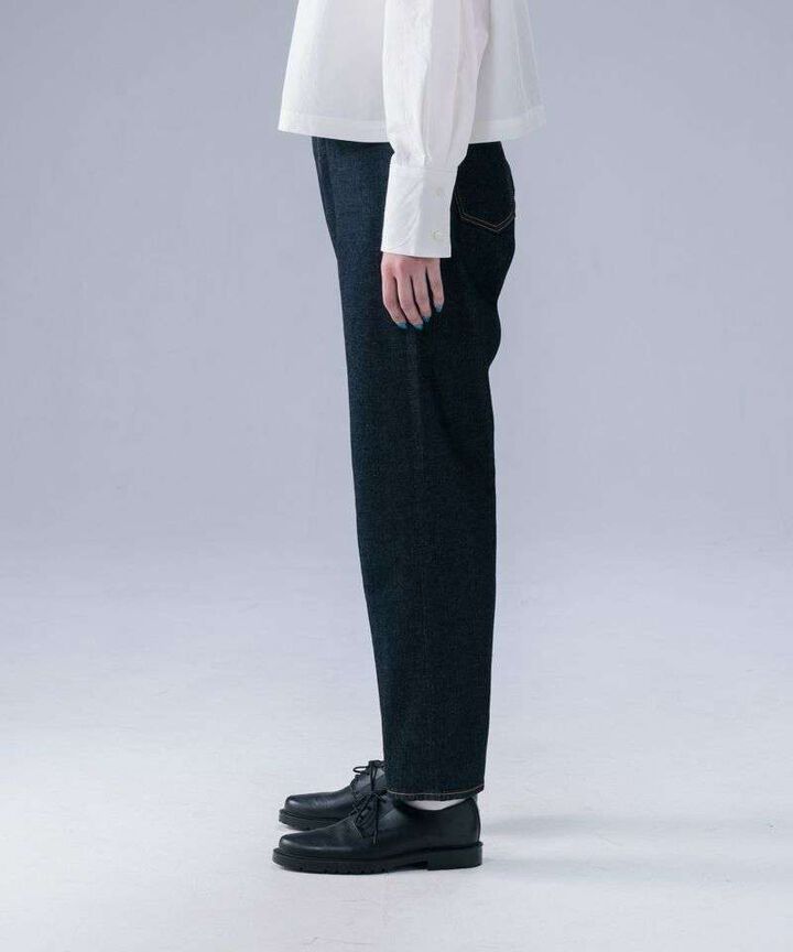 STJE1102 12OZ CROPPED JEANS【WOMEN'S】,INDIGO, medium image number 1