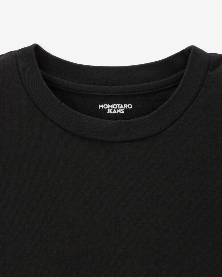 MMTS6004 HEAVY OUNCE S/S TEE - ALPHABET(BACK),BLACK, medium image number 2