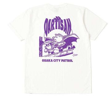 8180B USA Cotton Print T-shirts,NAVY, small image number 5