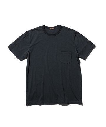 M-18240 SUPER FAST DRYING PLAINSTITCH / SWITCH SLEEVE T-SHIRT (4 COLORS),GRAY, small image number 3