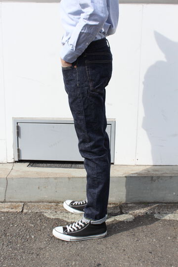 HAND ROOM 8071-1406 13.5oz Supima x U.S. Cotton 5 Pocket Jeans (Slim Fit),, small image number 7
