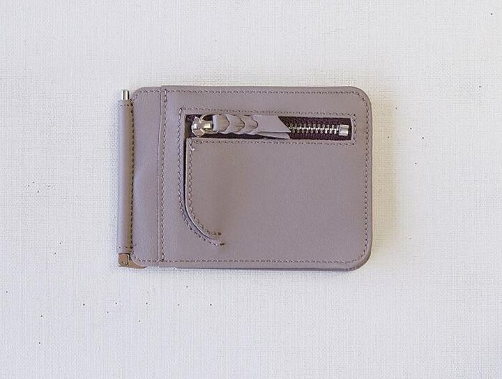 HYN-815GY Money Clip Wallet -Gris Asphalt-,, medium