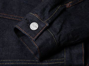 2505 13.5OZ AUTHENTIC DENIM 2ND TYPE JACKET-One Washed-44,, small image number 2