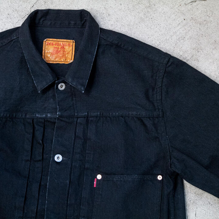 S40's Jacket Black&amp;Black-One Wash-36,, medium image number 3
