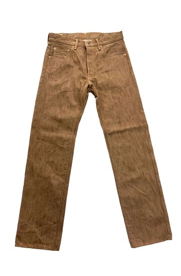 ONI275 20oz Awa Kakishibu x Kinari Denim Regular Straight,, small image number 6