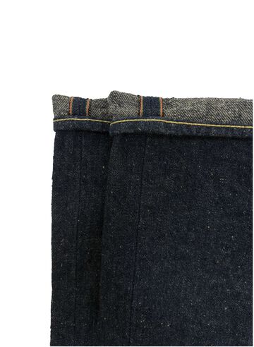 ONI222CCD-GOLV 15oz Crushed Concrete Denim Weft: Grayish Olive Kabuki Selvedge Super Wide Straight,, small image number 9