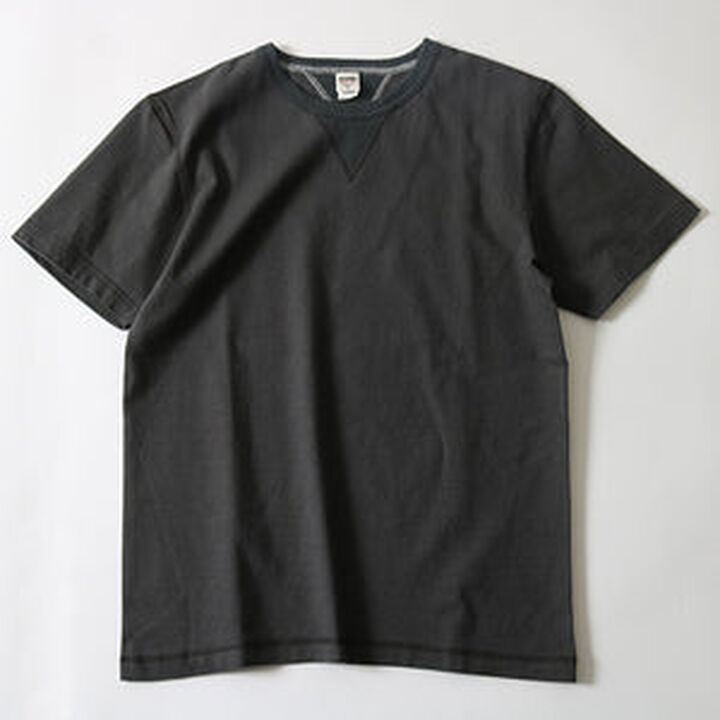 BR-8145 Vintage V Gudget Short Sleeve T-shirts (6 COLORS)-IVORY- M,IVORY, medium image number 5