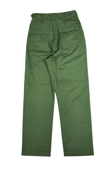 00-5042 HIGH WAIST FATIGUE PANTS 16GREEN-One Wash-2,, small image number 1